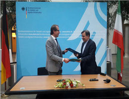 امضای بیانیه مشترک همکاری‌های ریلی و دریایی ایران و آلمان