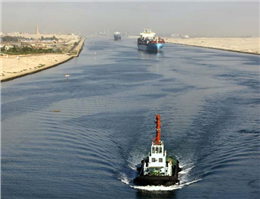 کانال سوئز به روی شناورهای قطری بسته شد 