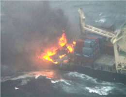 CMA CGM Fidelio: Fire on Board