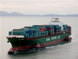 کشتیرانی CSCL کانتینربر غول پیکر اجاره می کند