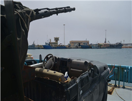 شناور گارد ساحلی لیبی مورد حمله قرار گرفت 