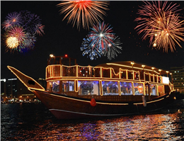 برگزاری جشن تحویل سال جدید در کشتی