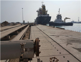  بزرگترین محموله قیر صادراتی در بندر خلیج فارس بارگیری شد