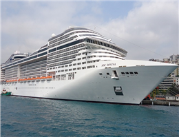 Seabourn Encore Collides with Berthed Vessel