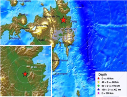 زلزله 6 ریشتری جزیره فیلیپین را لرزاند