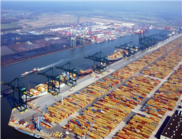 Box throughput at major Indian ports rises  