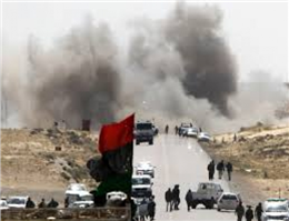 درگیری ارتش لیبی با شورشیان مستقر در بنادر نفتی
