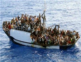 غرق 184 مهاجر غیر قانونی در سواحل لیبی