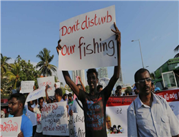 Vietnamese Fishermen Protest against Construction of Port Termnial