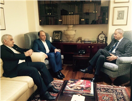دیدار سه وزیر کشور قبرس با مدیر عامل کشتیرانی 
