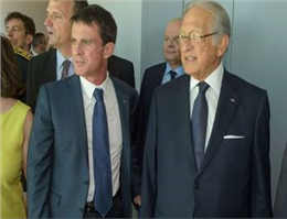 نخست وزیر فرانسه از کشتیرانی CMA CGM بازدید کرد