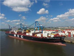 First Neo-Panamax Calls Port of Philadelphia