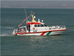 نجات جان پنج دریانورد در آبهای خلیج فارس 