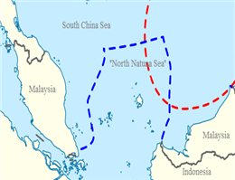 نام آب‎های اندونزی در دریای جنوبی چین تغییرمی کند