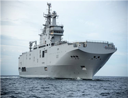 Helicopter Carrier Delivered to the Egyptian Navy 