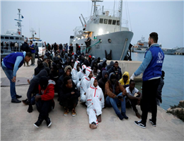 مرگ 50 مهاجر در آبهای لیبی