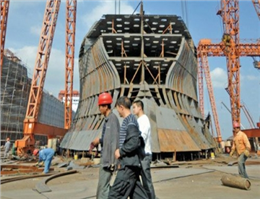 کاهش سفارشات در کشتی سازیهای چین