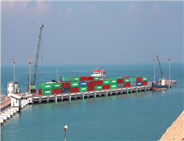 رشد صادرات و واردات کالا از گمرکات منطقه آزاد قشم