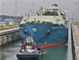 حمل و نقل گاز از پاناما به آسیا افزایش می یابد
