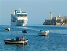 ورود کشتی کروز آمریکا به کوبا تاریخی شد 