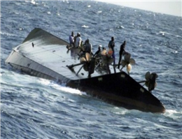 یک فروند قایق در کرانۀ تانزانیا واژگون شد