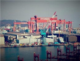 اعتصابِ کارگران در کشتی سازی هیوندای کره