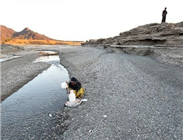 افزایش خشکسالی با کاهش آب رودخانه سیستان 