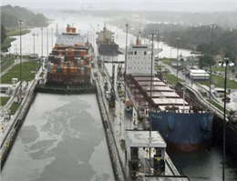 كاهش حجم حمل و نقل كانتینری از كانال پاناما