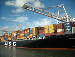 خدمات رو-رو کشتیرانی MSC سوئیس به آفریقا آغاز شد