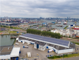 new solar panel system installed in Rotterdam