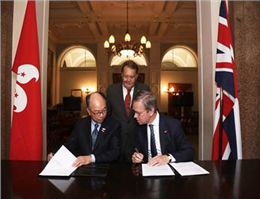 Hong Kong and UK Strengthen Maritime Ties