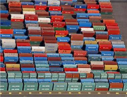Container equipment prices plummet