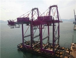 Incheon port adds two quay cranes