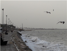 آبهای خلیج فارس در استان بوشهر مواج می‌شود/پرهیز از دریانوردی