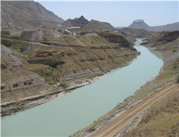 افزایش شوری آب رودخانه زهره در بندر هندیجان