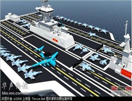 چین بزرگترین ناو هواپیمابر جهان را می سازد