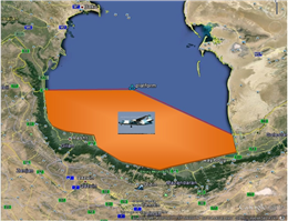 پایش هوایی منطقه دریایی ایران در خزر انجام شد