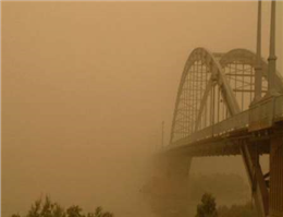 آسمان مناطق ساحلی خوزستان تا آخر هفته غبارآلود می شود 