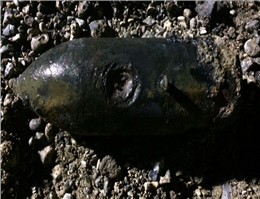 کشف بمب جامانده از جنگ جهانی دوم در آب های انگلیس