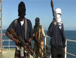 Somali Pirates to Hijacked Ship 
