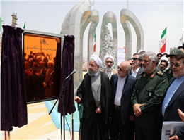 افتتاح پالایشگاه ستاره خلیج فارس با حضور رئیس جمهور