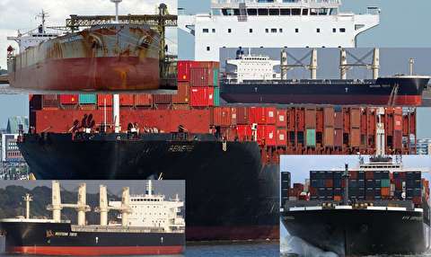 Suez Canal 5 ships mess with triple collision, collision and Canal block