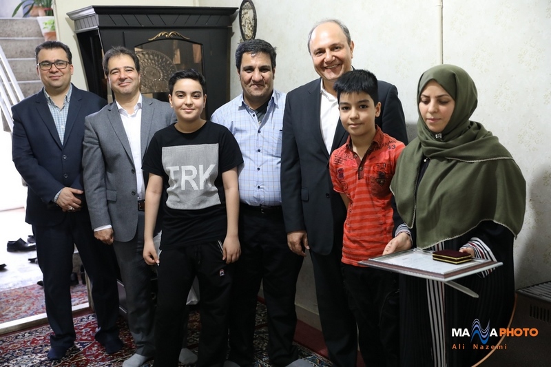 دیدار مدیر عامل کشتیرانی جمهوری اسلامی با خانواده های دریانوردان