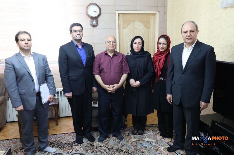 دیدار مدیر عامل کشتیرانی جمهوری اسلامی با خانواده های دریانوردان