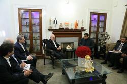 دیدار وزیر امور خارجه با وزیر حمل و نقل هند