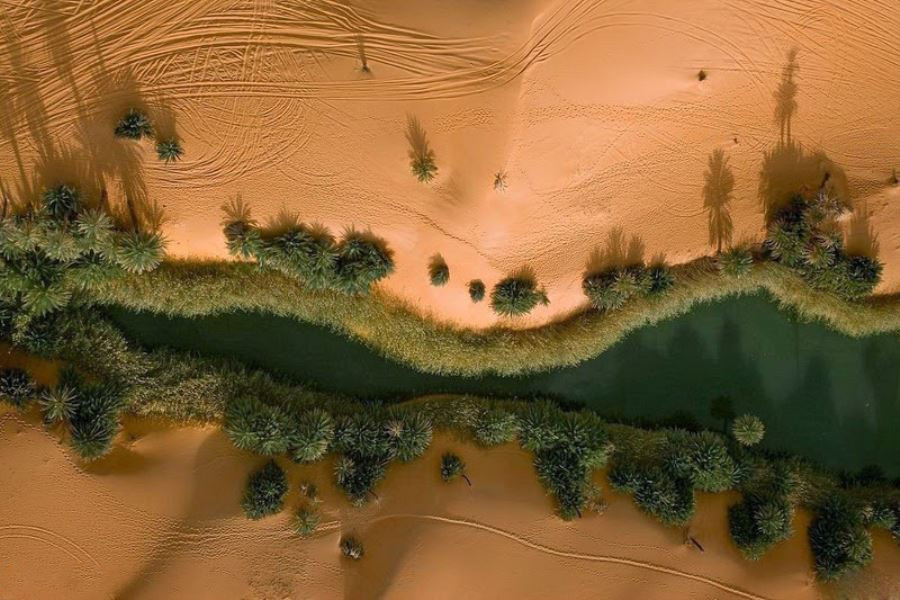 دریاچه اوباری لیبی - بهشتی رویایی در میان کویر سوزان