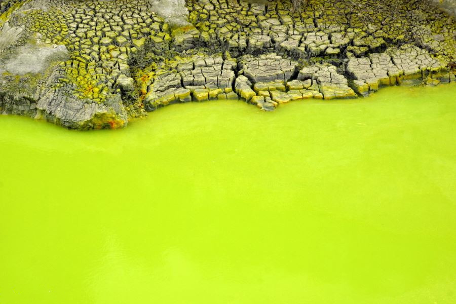زیباترین دریاچه سمی جهان-گزارش تصویری