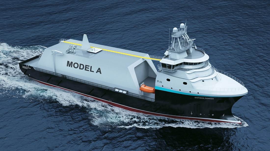 ساخت کشتی های کوچک حمل گاز LNG توسط نروژ