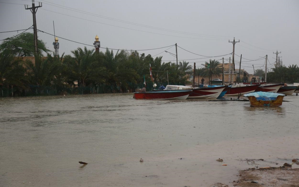 نهرهای اروندکنار برای پیشگیری از سیلاب مسدود شدند