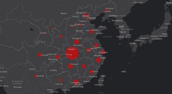 نقشه آنلاین مناطق درگیر کرونا منتشر شد/ کاهش واردات LNG توسط چین